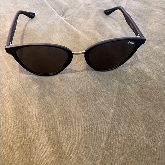 Quay Australia Rumours Cat-Eye Black Sunglasses - Picture 3 of 8